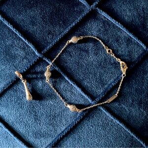 Authentic Pandora Love Pods Modern Silver Bracelet and Necklace Pendant